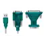 ადაპტერი Logilink UA0042B USB 2.0 to Serial Cable with DB9 to DB25 Adapter , 2 image - Primestore.ge