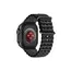 სმარტ საათის სამაჯური TVC Ocean Watch Strap for Apple Watch Series 10 Ultra 9 8 7 SE 6 5 4 3 2 1 46mm 49mm 45mm 44mm 42mm Silicone Band - Black Buckle , 4 image - Primestore.ge