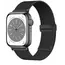 სმარტ საათის სამაჯური TVC KALEBOL Magnetic Buckle Watch Band for Apple Watch Series 10 9 8 7 SE 6 5 4 3 2 1 42mm 41mm 40mm 38mm Stainless Steel Strap - Black  - Primestore.ge
