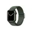 სმარტ საათის სამაჯური TVC Apple Watch Series 10 42mm / 9 8 7 41mm / SE (2023) SE (2022) SE 6 5 4 40mm / 3 2 1 38mm Watch Band Braided Nylon Strap - Dark Olive Green  - Primestore.ge
