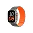Smart Watch Strap TVC Silicone Strap for Apple Watch Series 10 Ultra 9 8 7 SE 6 5 4 3 2 1 46mm 49mm 45mm 44mm 42mm Magnetic Band - Grey+Orange