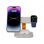 პორტატული დამტენი CANYON wireless charger HEXAGON WCS-310 3in1 LightGrey/Orange , 5 image - Primestore.ge