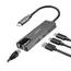 ადაპტერი Logilink UA0432 USB 3.2 Hub 3-port with 2.5G Gigabit Ethernet Adapter Space Grey , 2 image - Primestore.ge