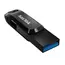 USB ფლეშ მეხსიერება SanDisk Ultra Dual Drive Go Type-C 512GB (SDDDC3-512G-G46) Black  - Primestore.ge