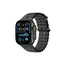 სმარტ საათის სამაჯური TVC Ocean Watch Strap for Apple Watch Series 10 Ultra 9 8 7 SE 6 5 4 3 2 1 46mm 49mm 45mm 44mm 42mm Silicone Band - Black Buckle  - Primestore.ge