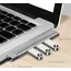 USB ჰაბი Logilink UA0436 Ultraslim 4-port USB-A hub 18W Aluminium , 3 image - Primestore.ge