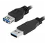 კაბელი LogiLink CU0042 Extension Cable USB 3.0 Type A to Type A Black 2m  - Primestore.ge