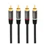 კაბელი Logilink CA1204 2 x 2 Cinch Audio Cable (RCA) 2m , 2 image - Primestore.ge