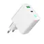 დამტენი Gembird TA-UC-PDQC20L-W-01 2-port 20W USB Fast Charger LED White - Primestore.ge