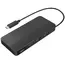 USB-C ჰაბი Lenovo 40B90100EU, HDMI, DP, USB, USB-C, Lan, Dual Display Travel Dock, Black - Primestore.ge