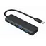 USB ჰაბი Gembird UHB-CM-U3P4P-01 4-port USB 3.1 Type-C Hub  - Primestore.ge