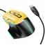 მაუსი HOCO GM31 Overlord luminous black yellow  - Primestore.ge