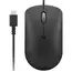 მაუსი Lenovo GY51D20875 400, Wired, Type-C, Mouse, Black , 2 image - Primestore.ge