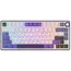 კლავიატურა Royal Kludge RK R75 RGB Mechanical Keyboard, K silver switch, Hot Swappable, Type-C wired, Blackberry  - Primestore.ge