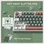 კლავიატურა Royal Kludge RK S98 RGB Mechanical Keyboard, Chartreuse switch, Smart Display, Hot Swappable, Type-C wired, Bluetooth 5.0, 2.4GHz, Camping , 3 image - Primestore.ge