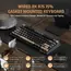 კლავიატურა Royal Kludge RK R75 RGB Mechanical Keyboard, Brown switch, Hot Swappable, Type-C wired, Phantom , 7 image - Primestore.ge