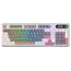 კლავიატურა Royal Kludge RK S98 RGB Mechanical Keyboard, Chartreuse switch, Smart Display, Hot Swappable, Type-C wired, Bluetooth 5.0, 2.4GHz, Camping  - Primestore.ge