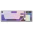 კლავიატურა Royal Kludge RK S98 RGB Mechanical Keyboard, Brown switch, Smart Display, Hot Swappable, Type-C wired, Bluetooth 5.0, 2.4GHz, Blackberry  - Primestore.ge