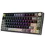 კლავიატურა Royal Kludge RK R75 RGB Mechanical Keyboard, Brown switch, Hot Swappable, Type-C wired, Phantom , 2 image - Primestore.ge