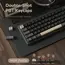 კლავიატურა Royal Kludge RK R65 RGB Mechanical Keyboard, Brown switch, Hot Swappable, Type-C wired, Phantom , 8 image - Primestore.ge
