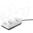 ჯოისტიკის დამტენი Trust GXT254, USB-C, USB, Duo Charging Dock for PS5, White , 4 image - Primestore.ge