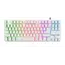 კლავიატურა Trust GXT 833W Thado TKL Illuminated Keyboard White - 24737  - Primestore.ge