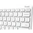 კლავიატურა Trust Lyra Compact Wireless Keyboard White - 25097 , 2 image - Primestore.ge
