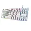 კლავიატურა Trust GXT 833W Thado TKL Illuminated Keyboard White - 24737 , 2 image - Primestore.ge