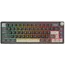 კლავიატურა Royal Kludge RK R65 RGB Mechanical Keyboard, Chartreuse switch, Hot Swappable, Type-C wired, Phantom  - Primestore.ge