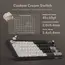 კლავიატურა Royal Kludge RK R65 RGB Mechanical Keyboard, Brown switch, Hot Swappable, Type-C wired, Phantom , 4 image - Primestore.ge