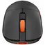 მაუსი Royal Kludge RK M30 Gaming Mouse Wireless, 2.4GHz, Bluetooth, USB Black Orange , 2 image - Primestore.ge