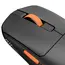 მაუსი Royal Kludge RK M30 Gaming Mouse Wireless, 2.4GHz, Bluetooth, USB Black Orange , 3 image - Primestore.ge