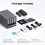 შენახვის სისტემა UGREEN NASync DXP4800 (25372B), Intel N100, 8GB, Diskless, RJ45, USB, Type-C, HDMI, Space Gray , 6 image - Primestore.ge