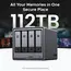 შენახვის სისტემა UGREEN NASync DXP4800 Plus (35261), Intel Gold 8505, 8GB, Diskless, RJ45, USB, Type-C, HDMI, Space Gray , 6 image - Primestore.ge