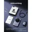 უსადენო დამტენი UGREEN W707 (45025) Qi2 MagFlow, 15W, Wireless Charging Station With 30W USB-C Charger, Space gray , 2 image - Primestore.ge