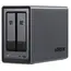 შენახვის სისტემა UGREEN NASync DXP2800 (25369) Dual-slot Desktop NAS, Intel N100, 8GB, Diskless, USB, Type-C, HDMI, RJ45, Space Gray  - Primestore.ge