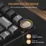 კლავიატურა Royal Kludge RK R75 RGB Mechanical Keyboard, K silver switch, Hot Swappable, Type-C wire, Phantom , 8 image - Primestore.ge