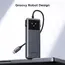 USB-C ჰაბი UGREEN CM888 (35998) Groovy Robot, 6-in-1, HDMI, USB-A, Type-C, HUB, Space Gray , 6 image - Primestore.ge