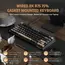 კლავიატურა Royal Kludge RK R75 RGB Mechanical Keyboard, K silver switch, Hot Swappable, Type-C wire, Phantom , 7 image - Primestore.ge