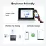 შენახვის სისტემა UGREEN NASync DXP4800 (25372B), Intel N100, 8GB, Diskless, RJ45, USB, Type-C, HDMI, Space Gray , 4 image - Primestore.ge