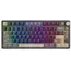 კლავიატურა Royal Kludge RK R75 RGB Mechanical Keyboard, K silver switch, Hot Swappable, Type-C wire, Phantom  - Primestore.ge