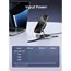 უსადენო დამტენი UGREEEN W702 (35316) MagFlow Qi2, 25W, Magnetic Foldable Charging Station, Dark Gray , 2 image - Primestore.ge