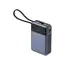 პორტატული დამტენი Canyon Power Bank OnPower 600 built-in cable 20000 mAh PD65W - Dark Grey , 5 image - Primestore.ge