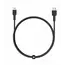 USB კაბელი Aukey Nylon Braided USB-C to Lightning Cable 1M Black  - Primestore.ge
