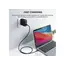 USB კაბელი Aukey CB-SCC102 Circlet Blink 100W Silicone PD Charge Cable 1.8M Black , 10 image - Primestore.ge
