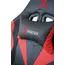 სათამაშო სავარძელი Vertex Gemu Gaming Chair Black &amp; Red PVC , 7 image - Primestore.ge
