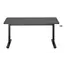 სათამაშო მაგიდა Vertex VX-MSSD-02B Affordable Manual Sit-Stand Desk Black , 2 image - Primestore.ge
