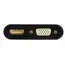 ადაპტერი Gembird A-VGA-HDMI-02 VGA to HDMI + VGA adapter cable 0.15m Black , 5 image - Primestore.ge