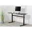 სათამაშო მაგიდა Vertex VX-MSSD-02B Affordable Manual Sit-Stand Desk Black , 9 image - Primestore.ge