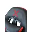 სათამაშო სავარძელი Vertex Gemu Gaming Chair Black &amp; Red PVC , 9 image - Primestore.ge